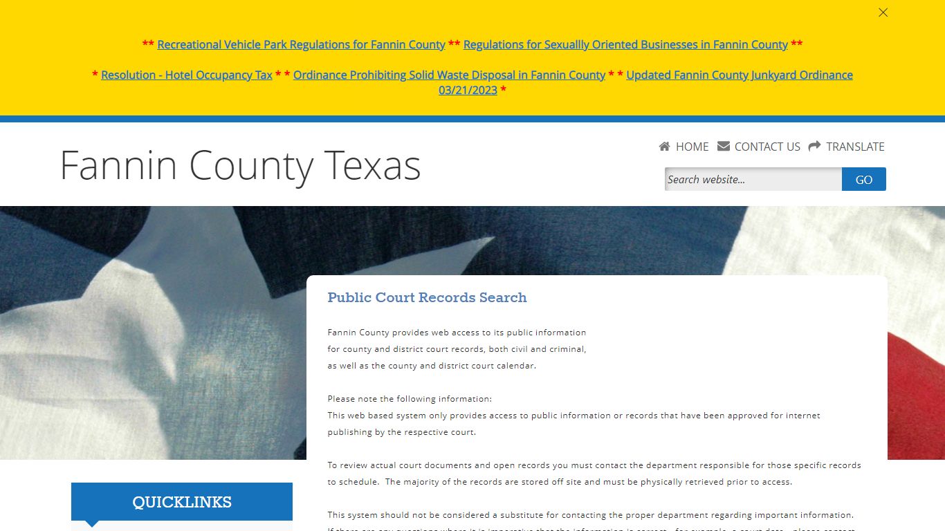 Fannin County, Texas
